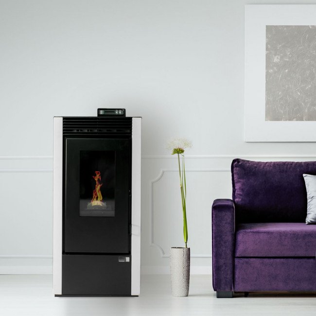 Vittoria Plus waterproof pellet stove 14kW - Image 6